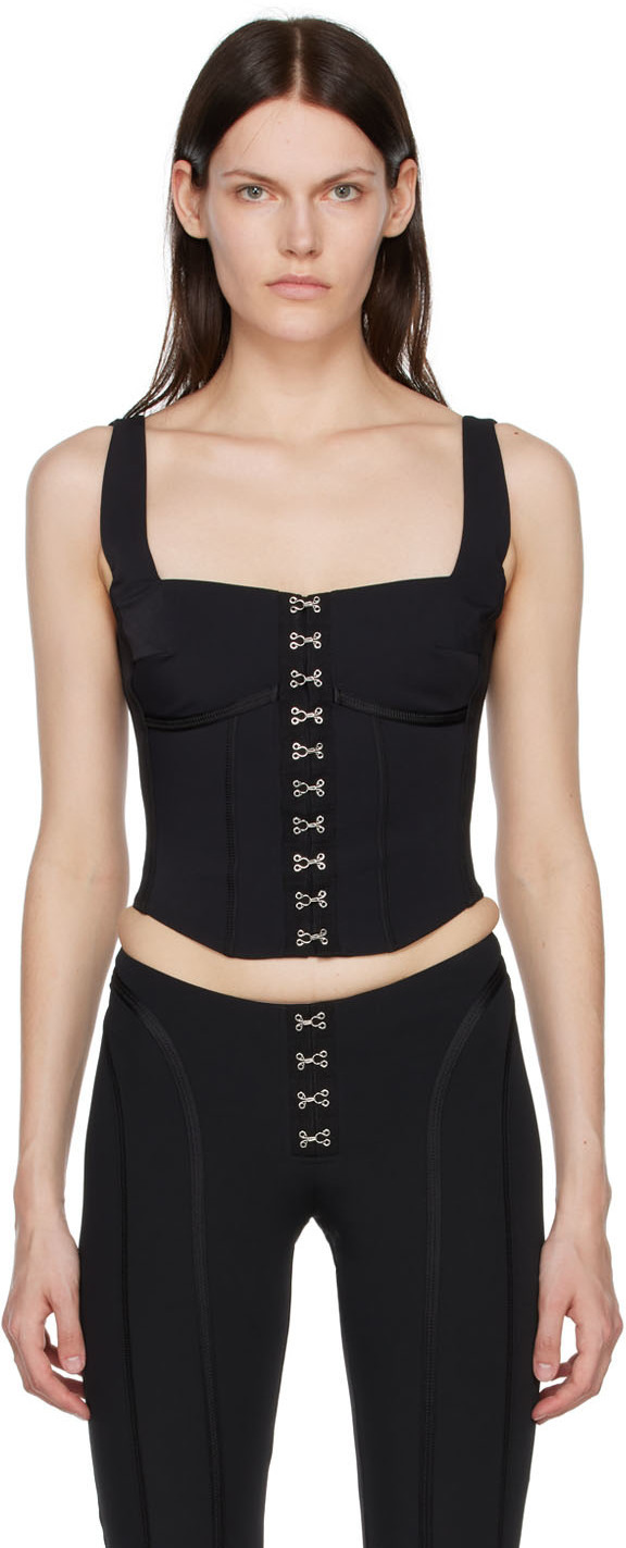 MISBHV Black Nylon Tank Top MISBHV