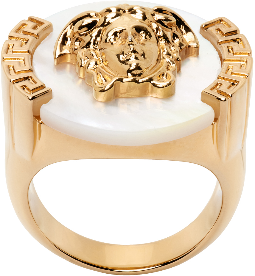 Versace Gold Medusa Ring Versace