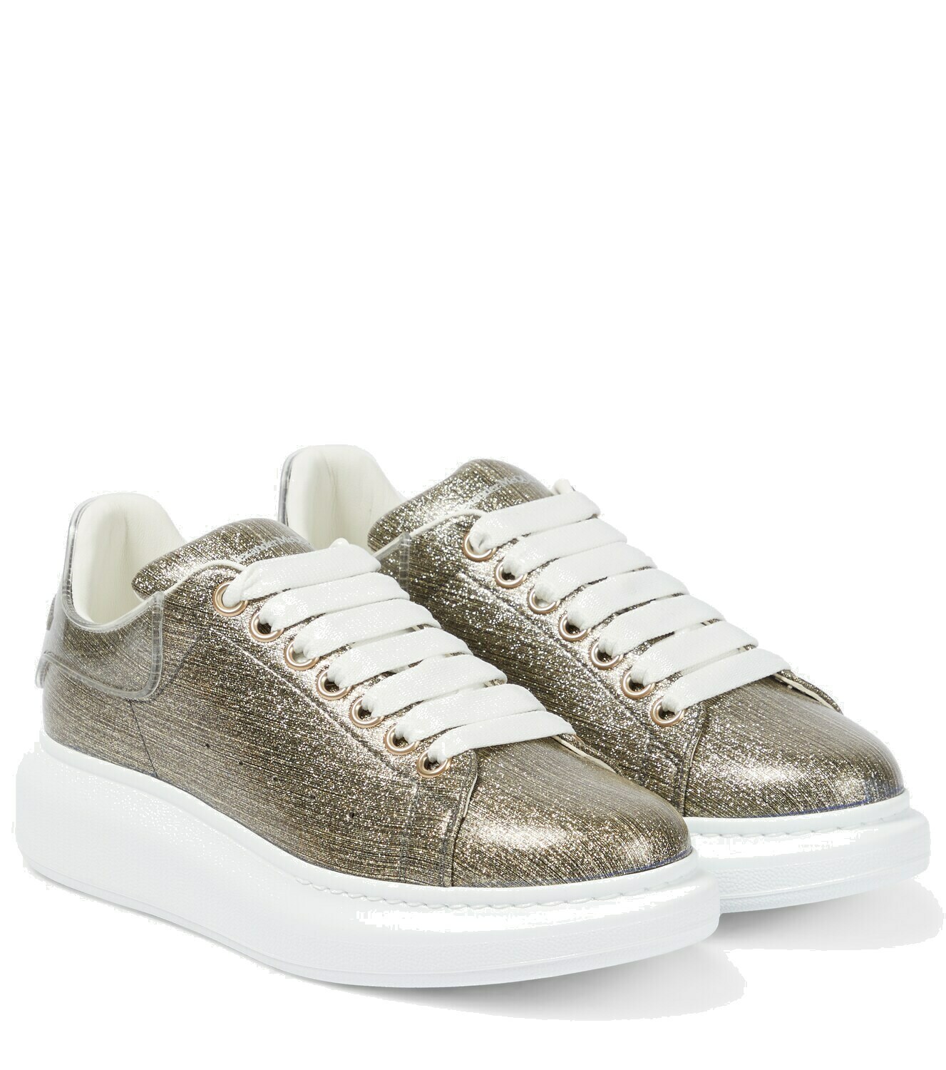 Alexander McQueen - Metallic sneakers Alexander McQueen