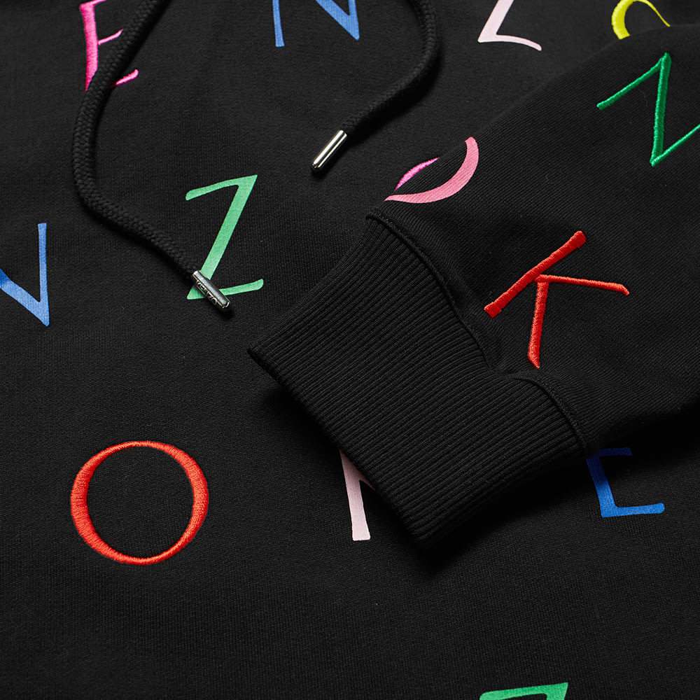 Kenzo All Over Letter Print Hoody - END 