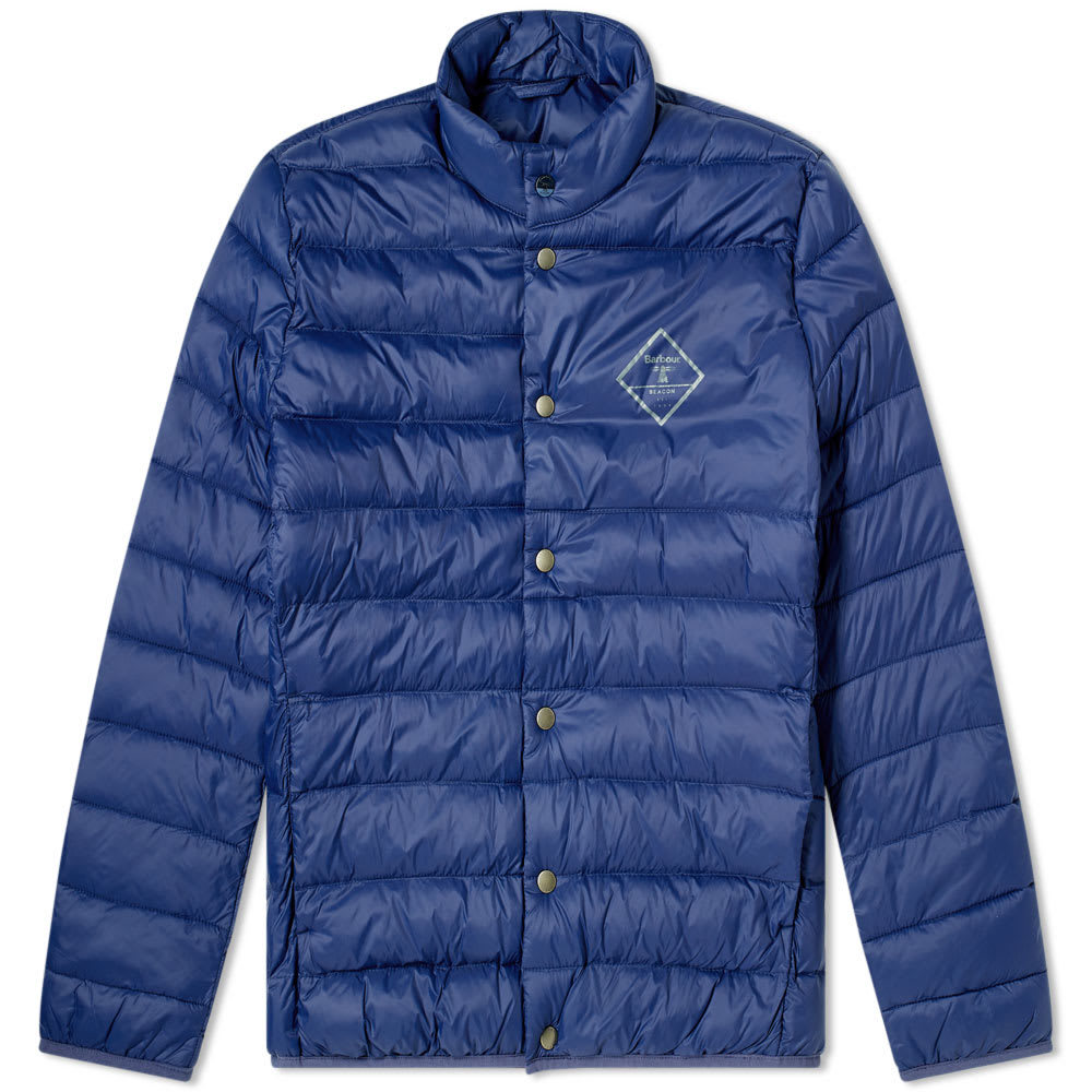 Photo: Barbour Sergeant Quilted Jacket Regal Blue