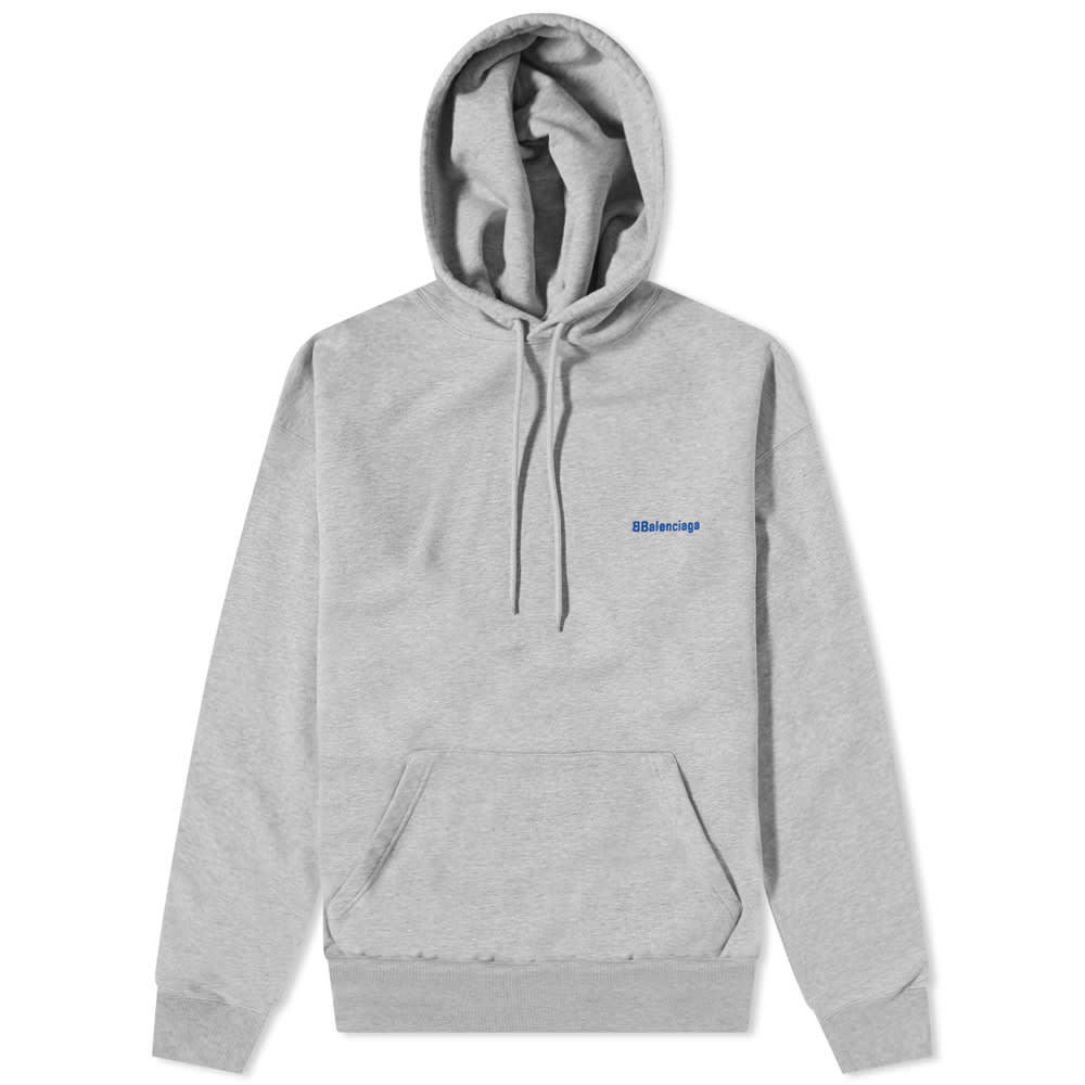 Balenciaga BB Text Logo Popover Hoody Balenciaga