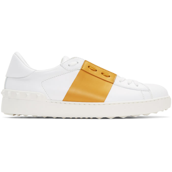 valentino yellow sneakers