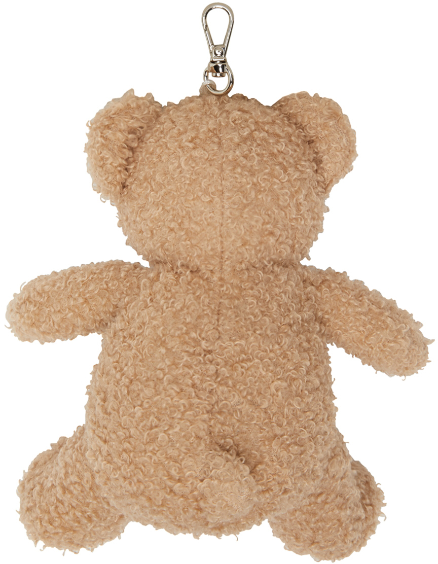 Palm Angels Brown Teddy Bear Keychain Palm Angels