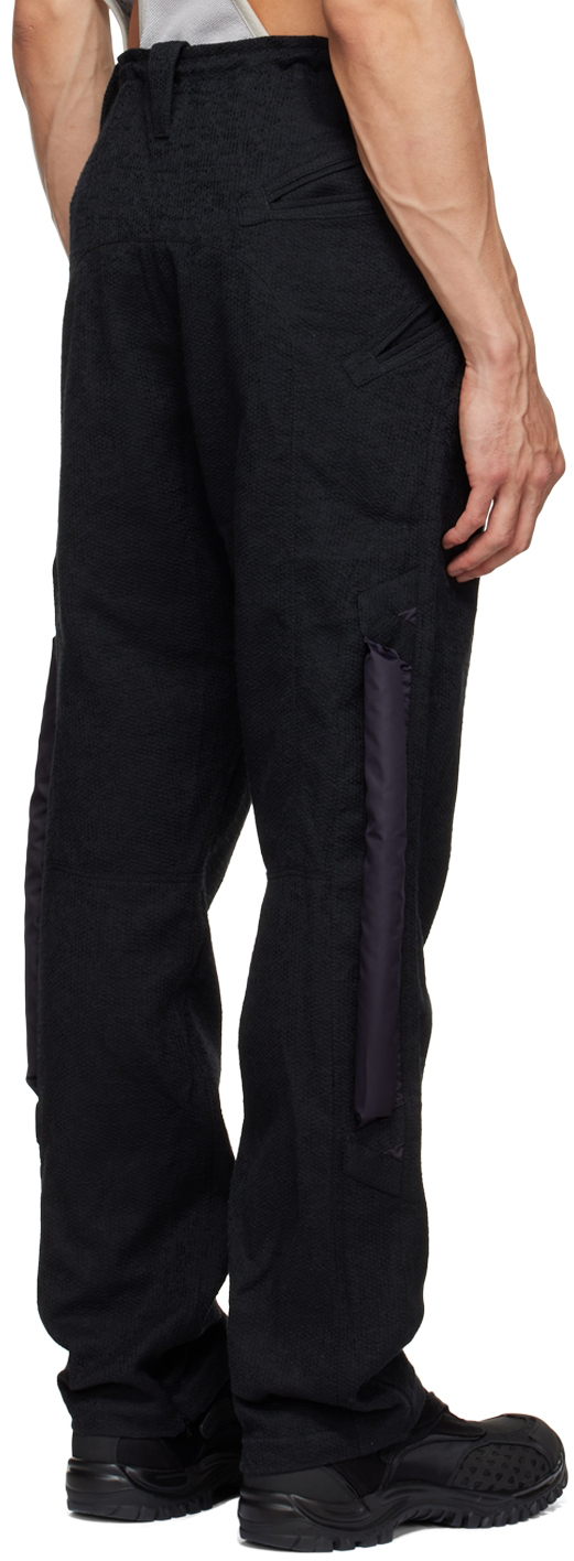 Kiko Kostadinov Black Wessex Cargo Pants Kiko Kostadinov