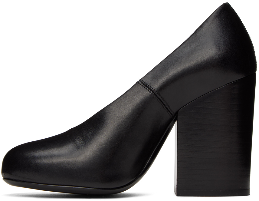 LEMAIRE Black Leather Heels Lemaire