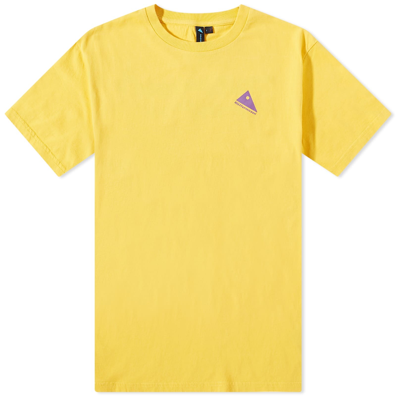 Klättermusen Men's Runa Nomad T-Shirt in Pure Yellow Klättermusen