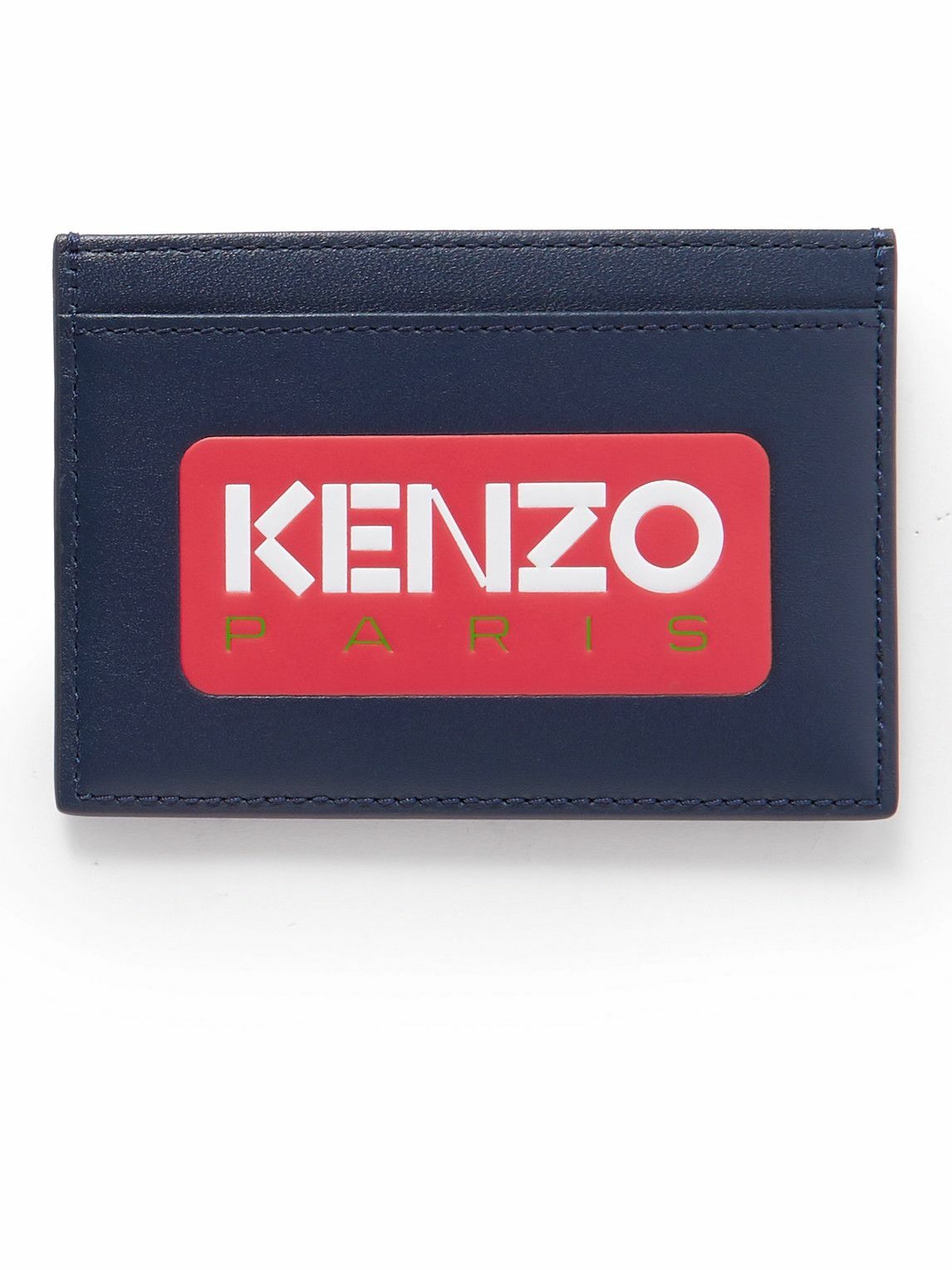 KENZO - Logo-Embossed Leather Cardholder Kenzo