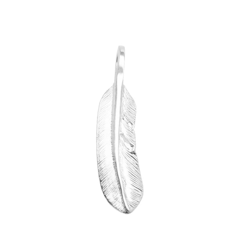 First Arrows Feather Silver Small Pendant First Arrows