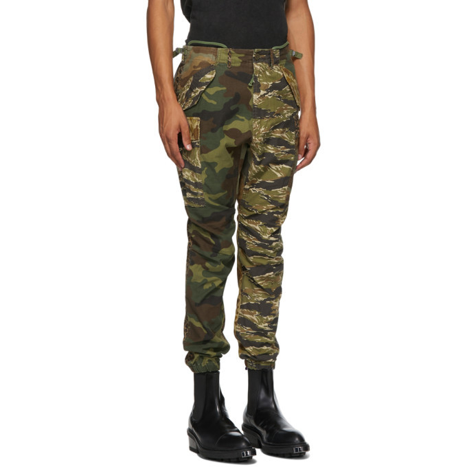 multicolor cargo pants