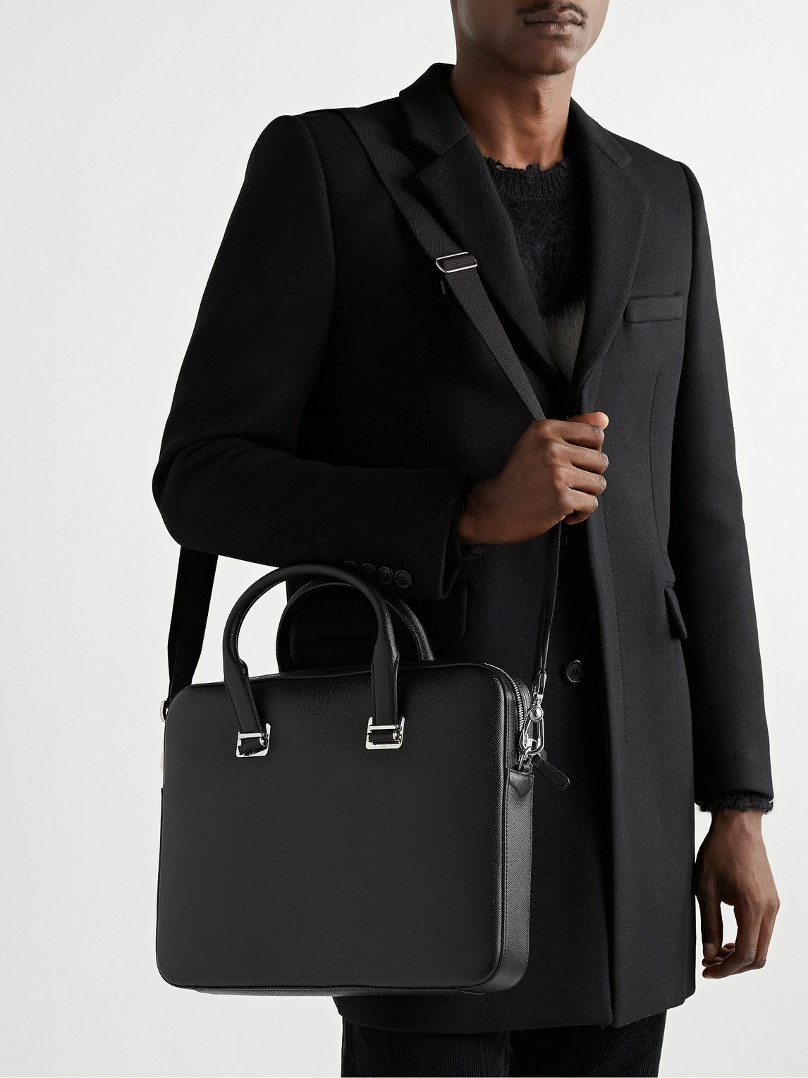 Dunhill Cadogan TexturedLeather Briefcase Dunhill