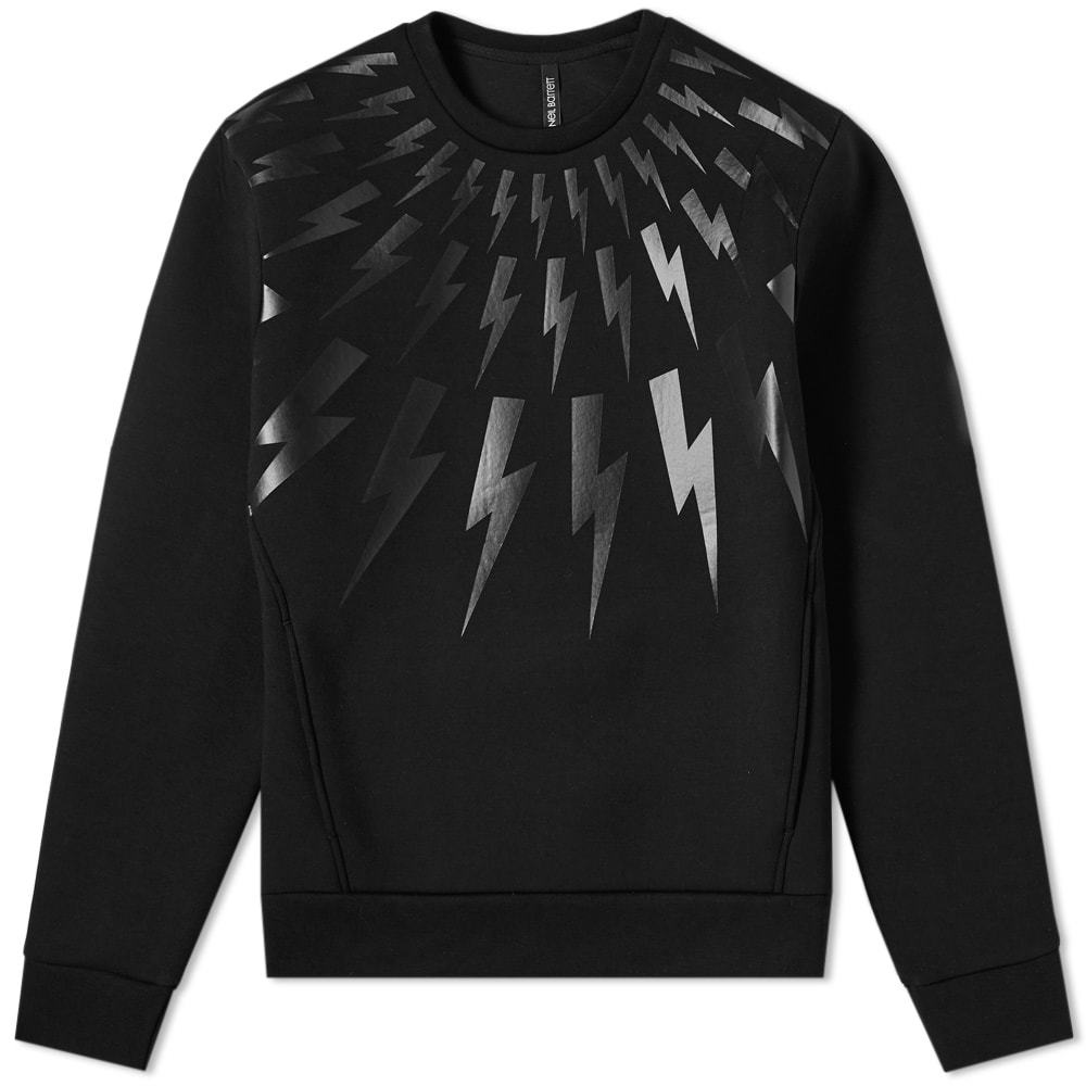 neil barrett lightning bolt sweatshirt