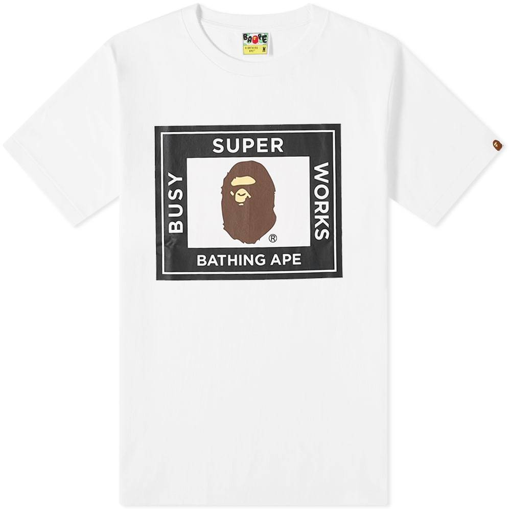 A Bathing Ape Super Busy Works Tee A Bathing Ape