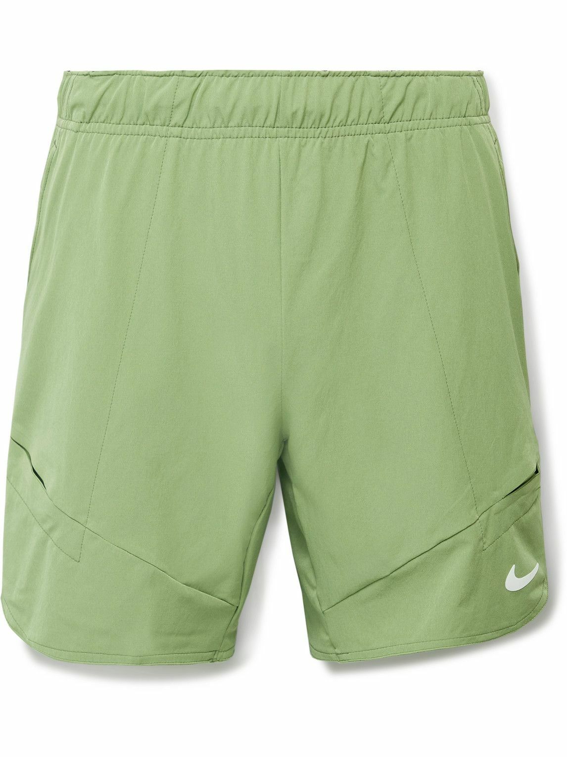 Nike Tennis NikeCourt ADV StraightLeg DriFIT Tennis Shorts Green