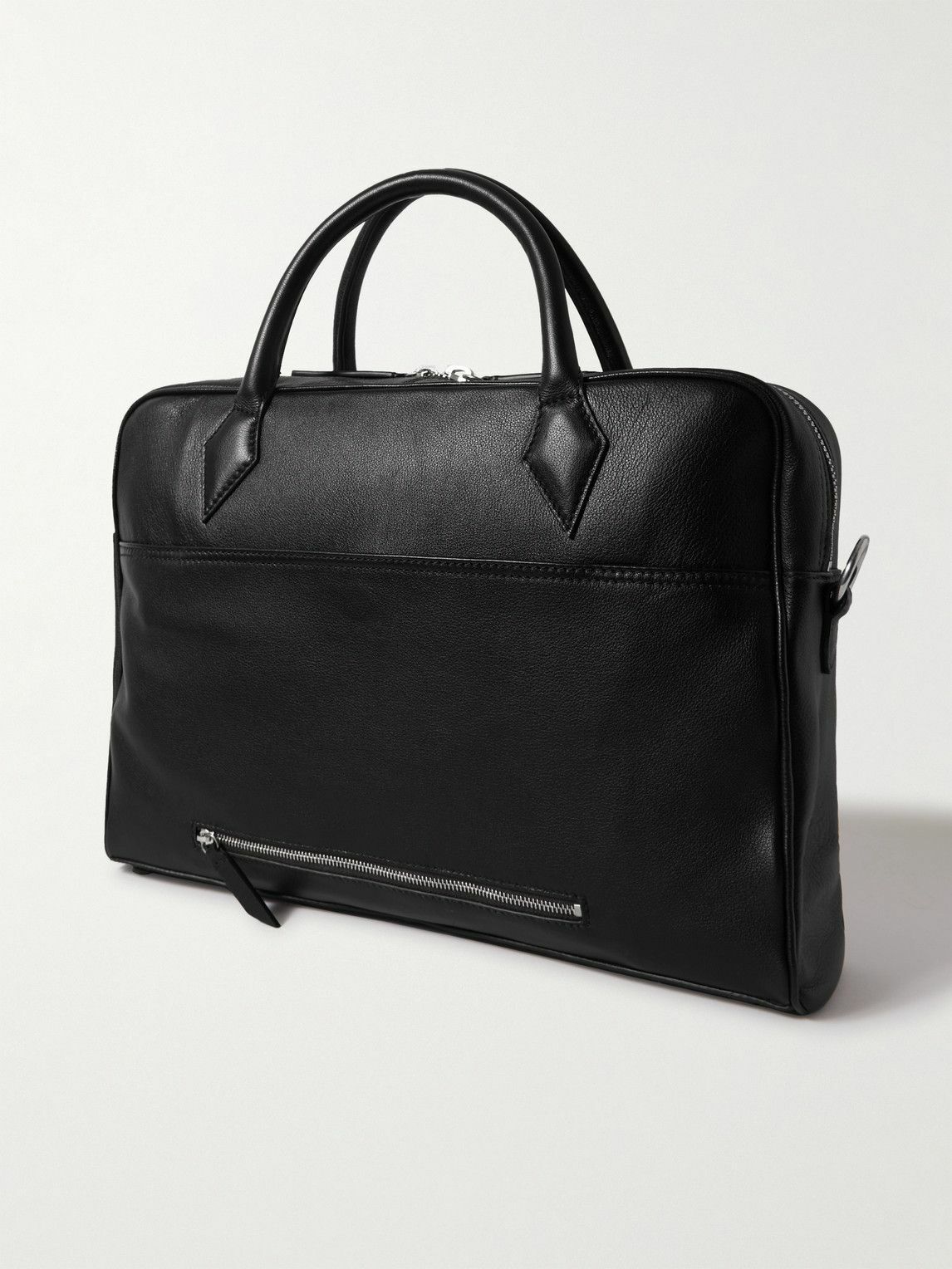 Métier - Closer All Day Full-Grain Leather Briefcase