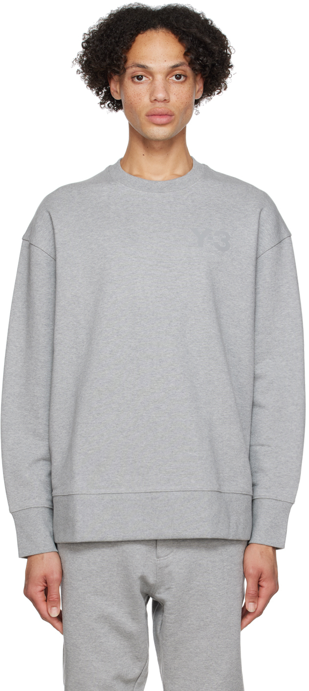 Y-3 Gray Classic Sweatshirt Y-3