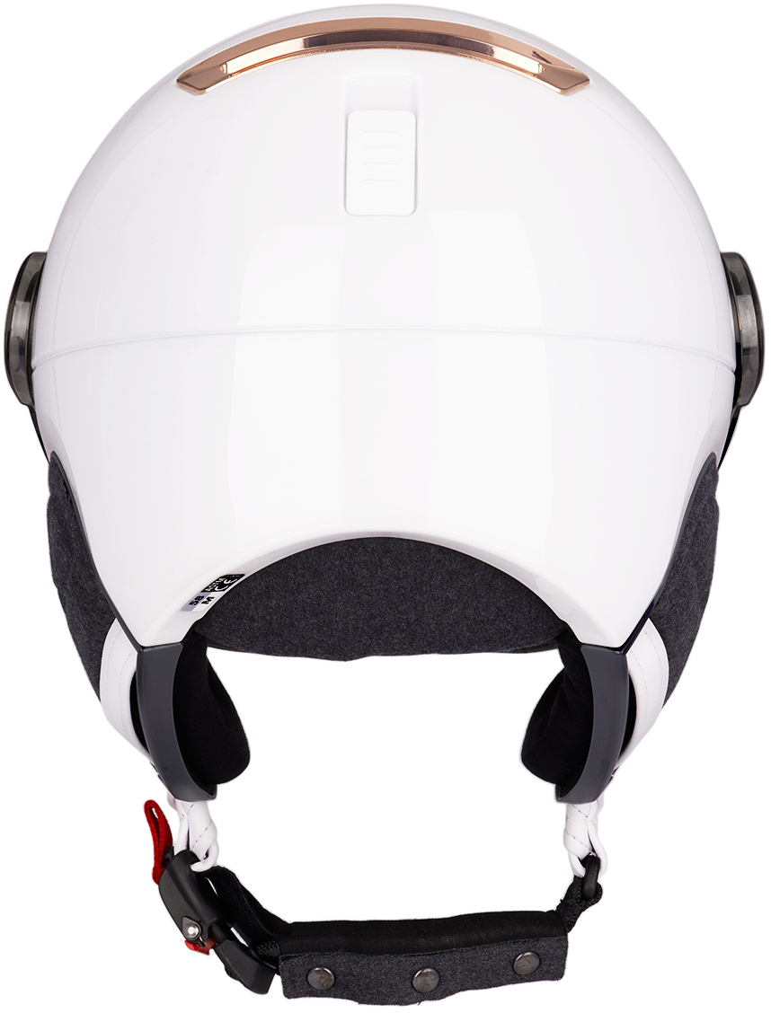 KASK White Chrome Visor Snow Helmet KASK