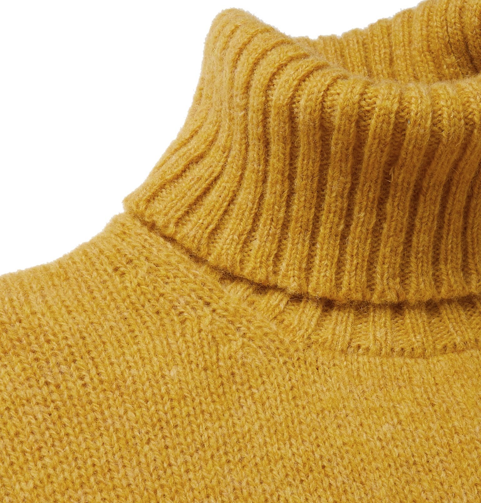 shetland roll neck