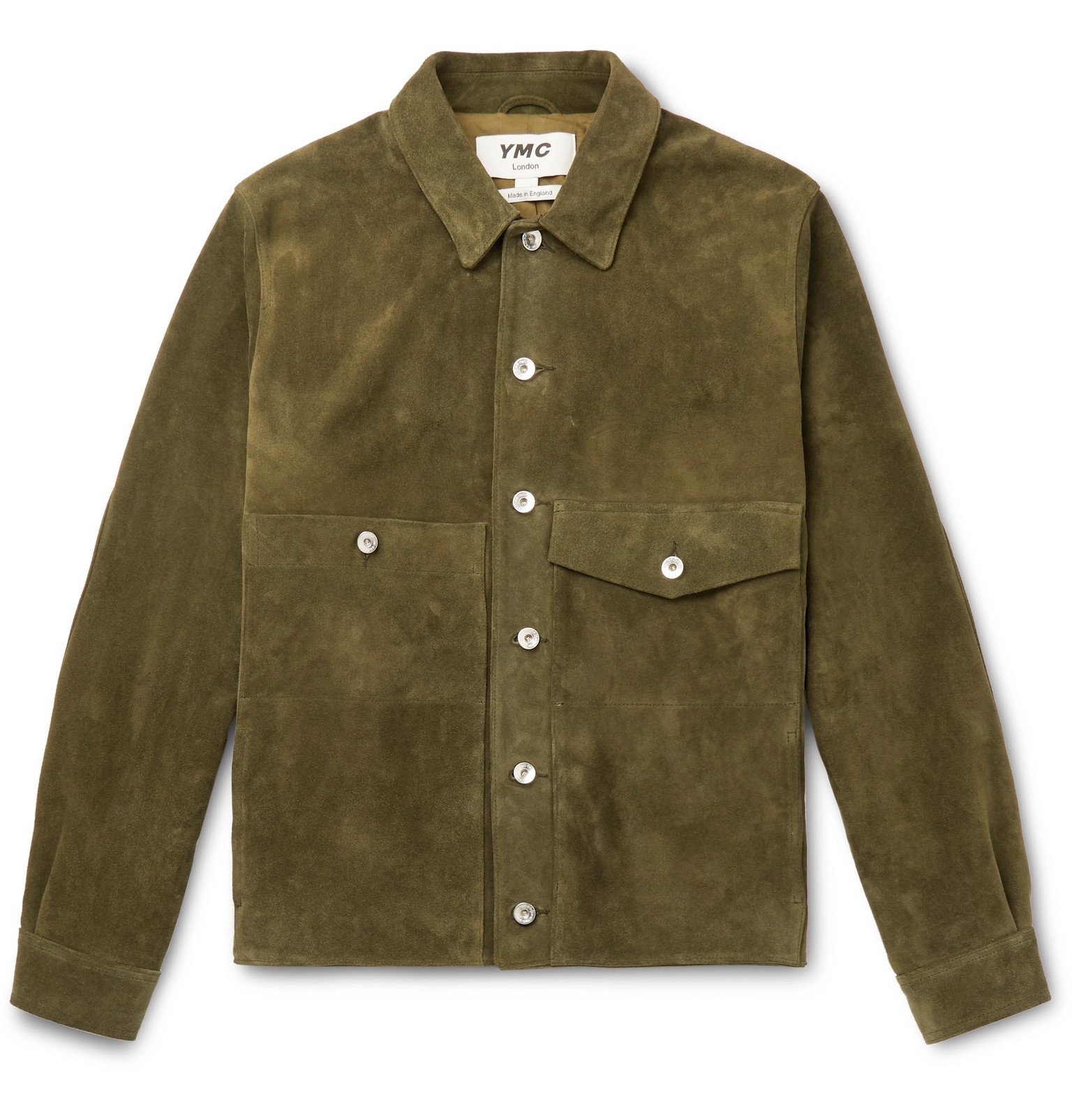 trucker jacket green