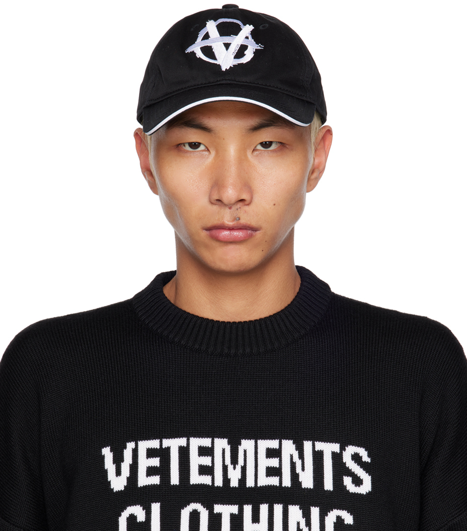 VETEMENTS Black Anarchy Cap Vetements
