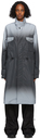 032c Black Reflective Gradient Coat