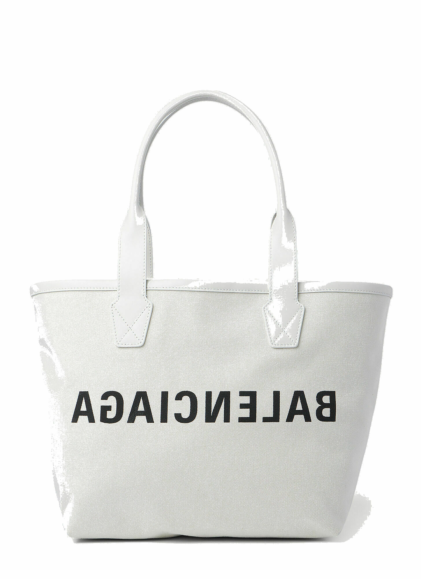 Balenciaga - Jumbo Small Tote Bag in White Balenciaga