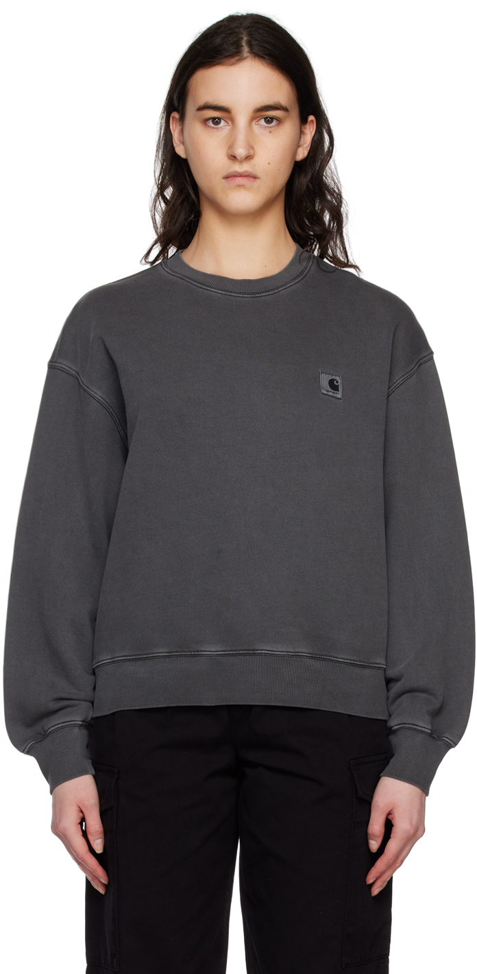 Carhartt Work In Progress Black Nelson Sweatshirt Carhartt WIP