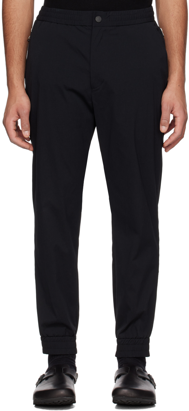 Solid Homme Black Drawstring Trousers Solid Homme