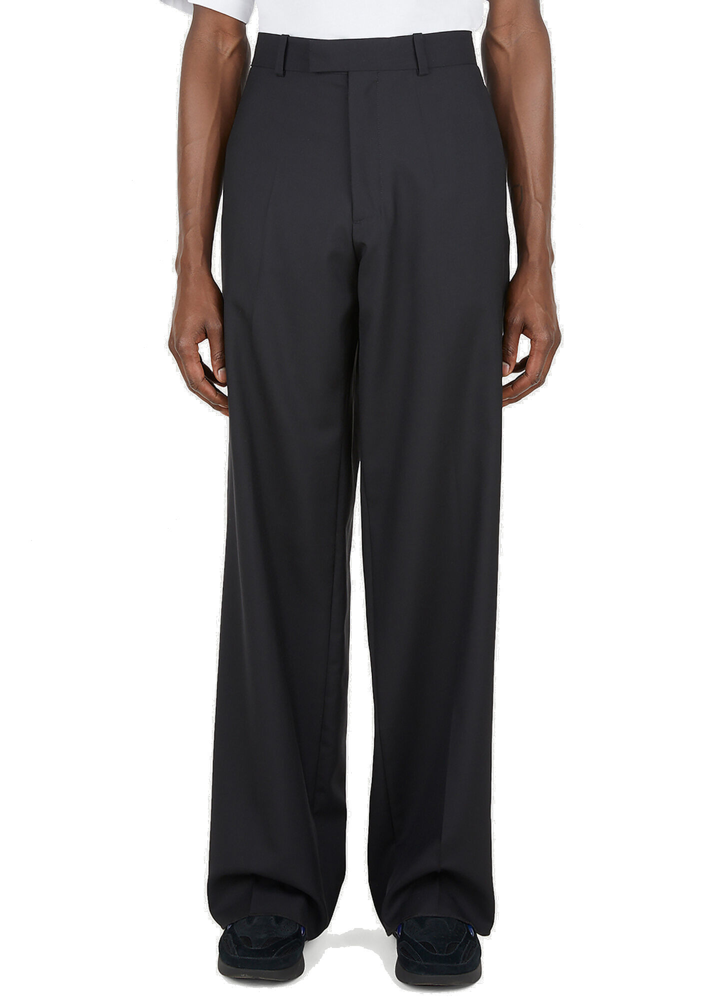 Tailored Classic Pants in Black Raf Simons