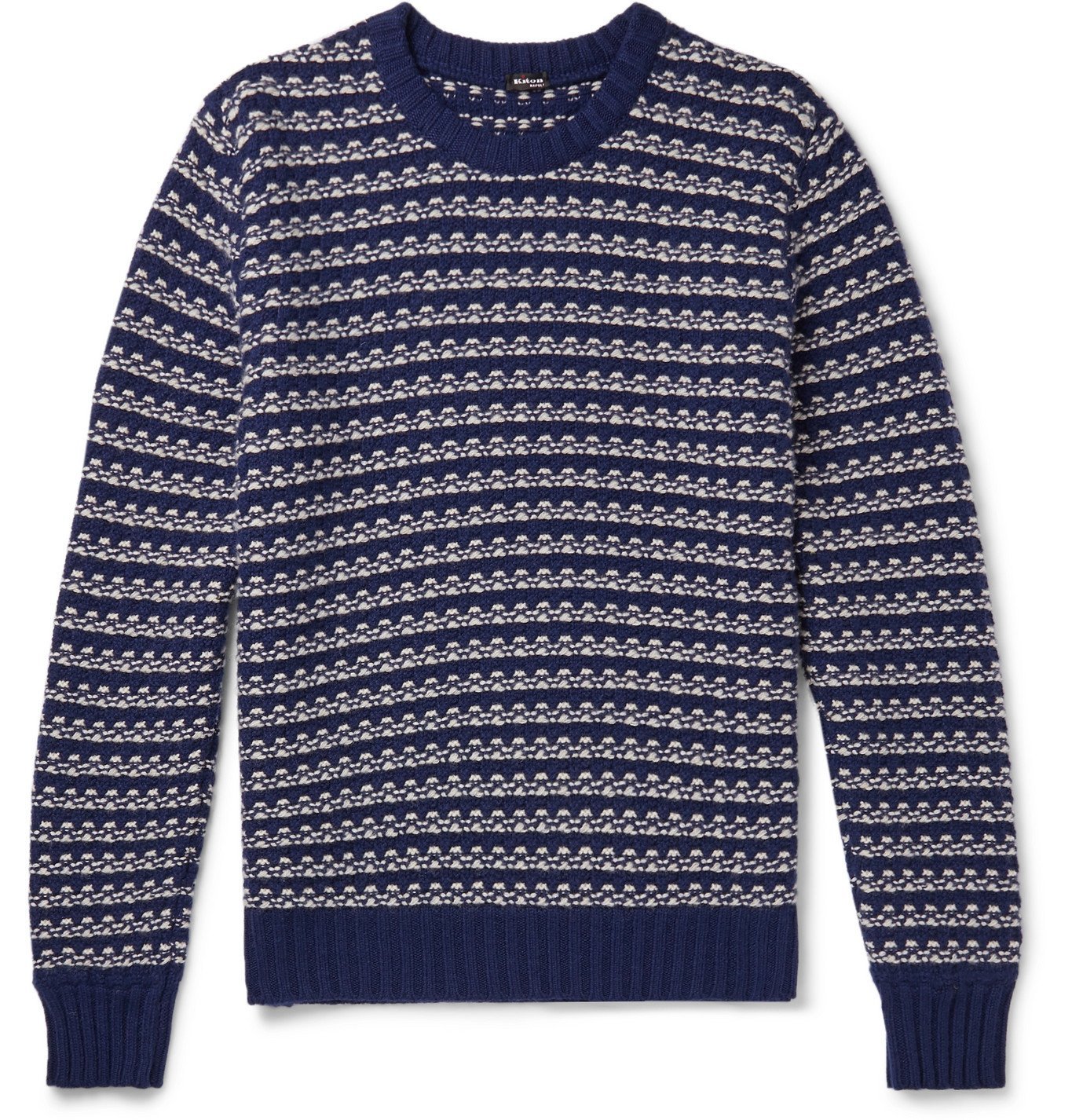 Kiton - Cashmere Sweater - Blue Kiton