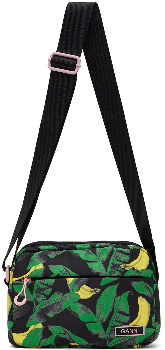 Ganni Multicolor Recycled Polyester Handbag