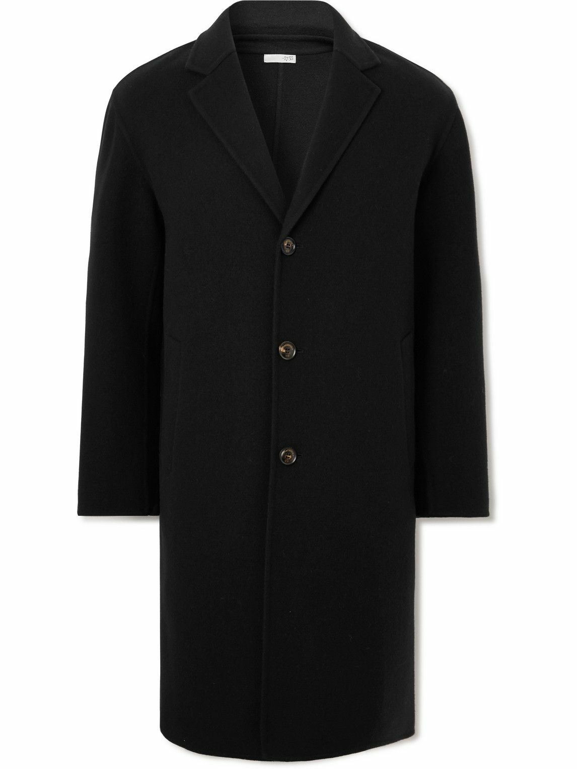 Piacenza Cashmere Chesterfield Cashmere Coat Blue