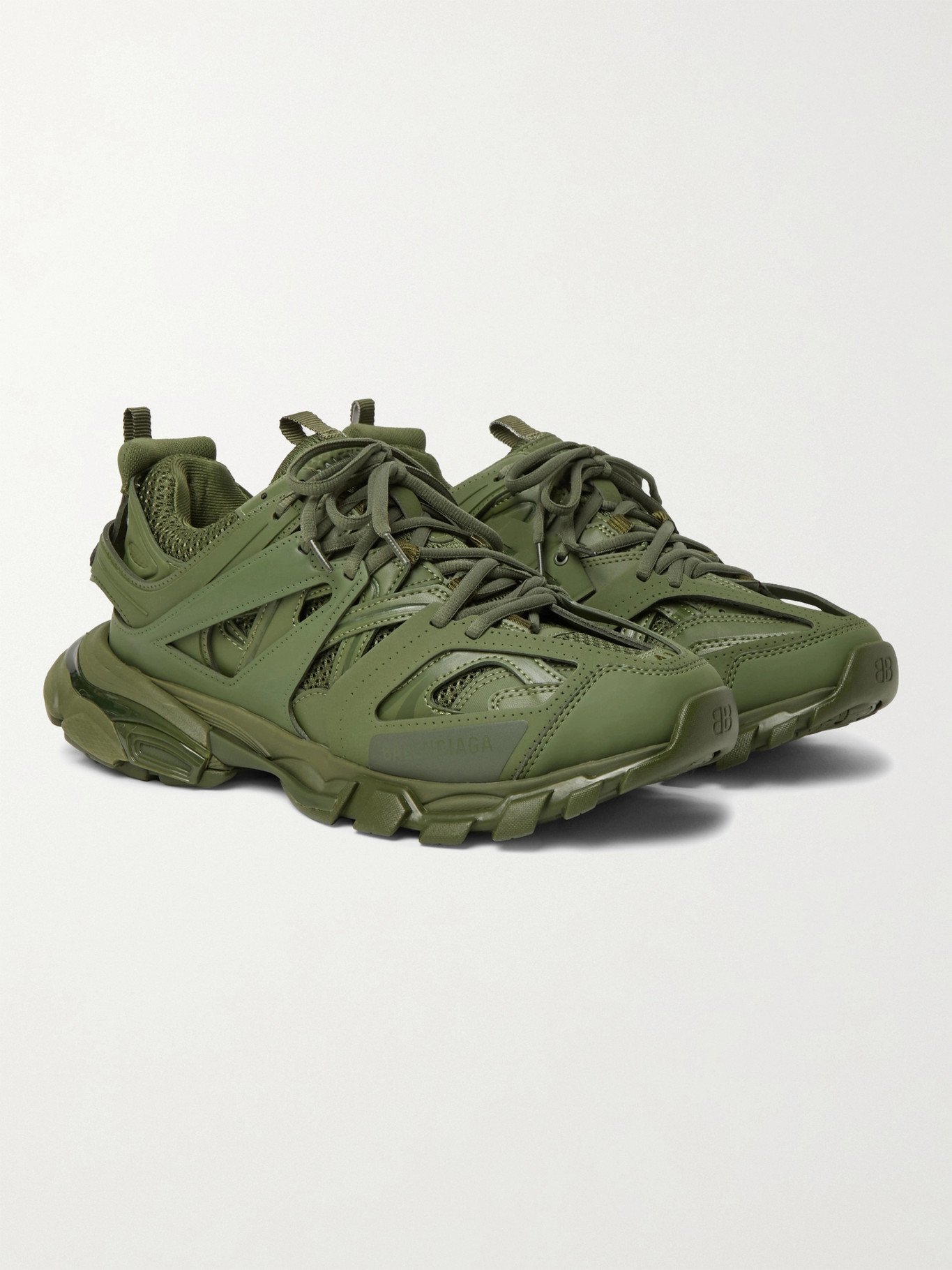 balenciaga triple s olive