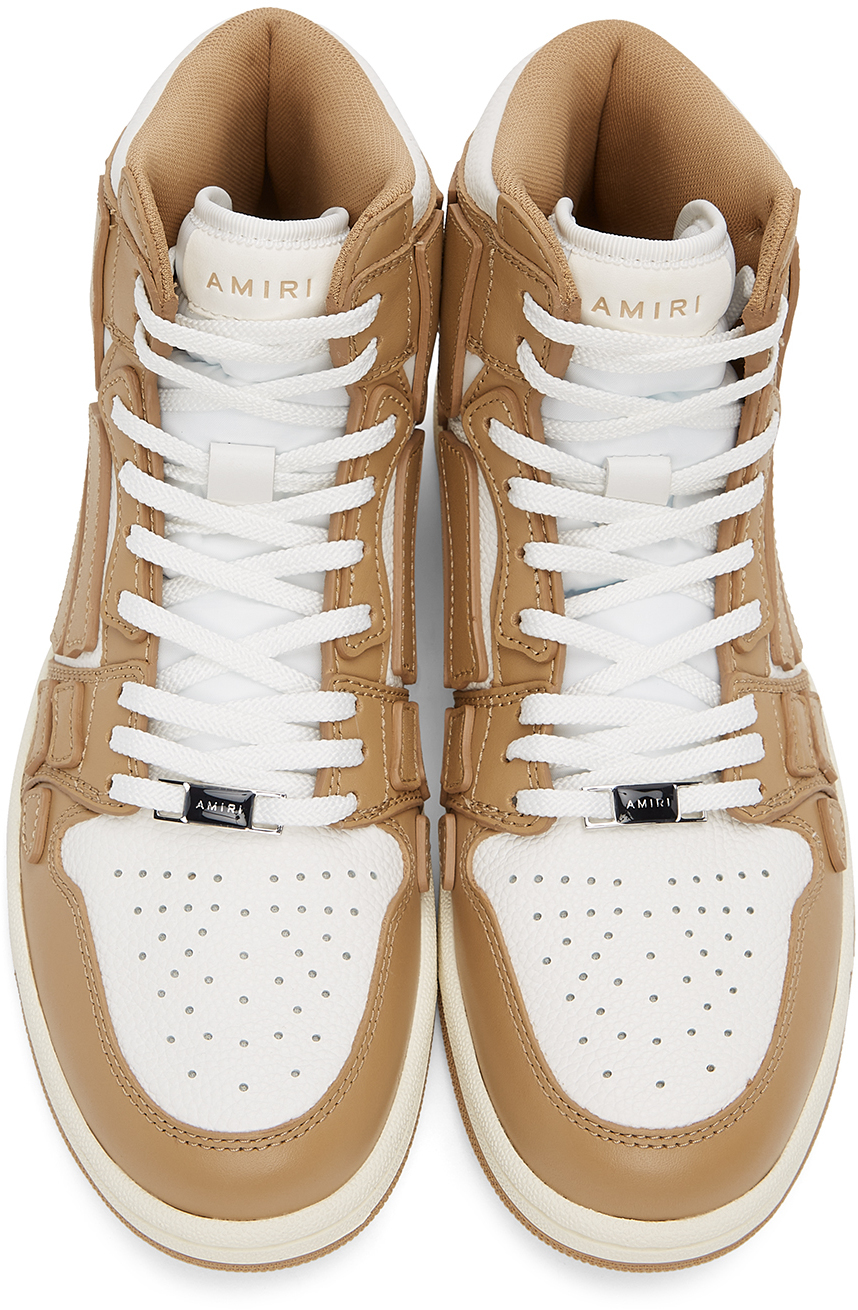 Tan Skel Top Hi Sneakers Amiri