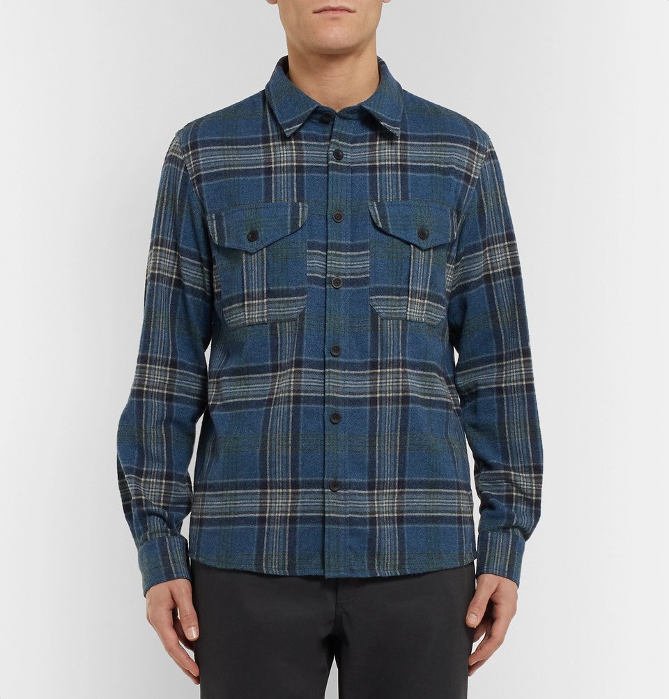 A.P.C. - Breton Checked Flannel Shirt 