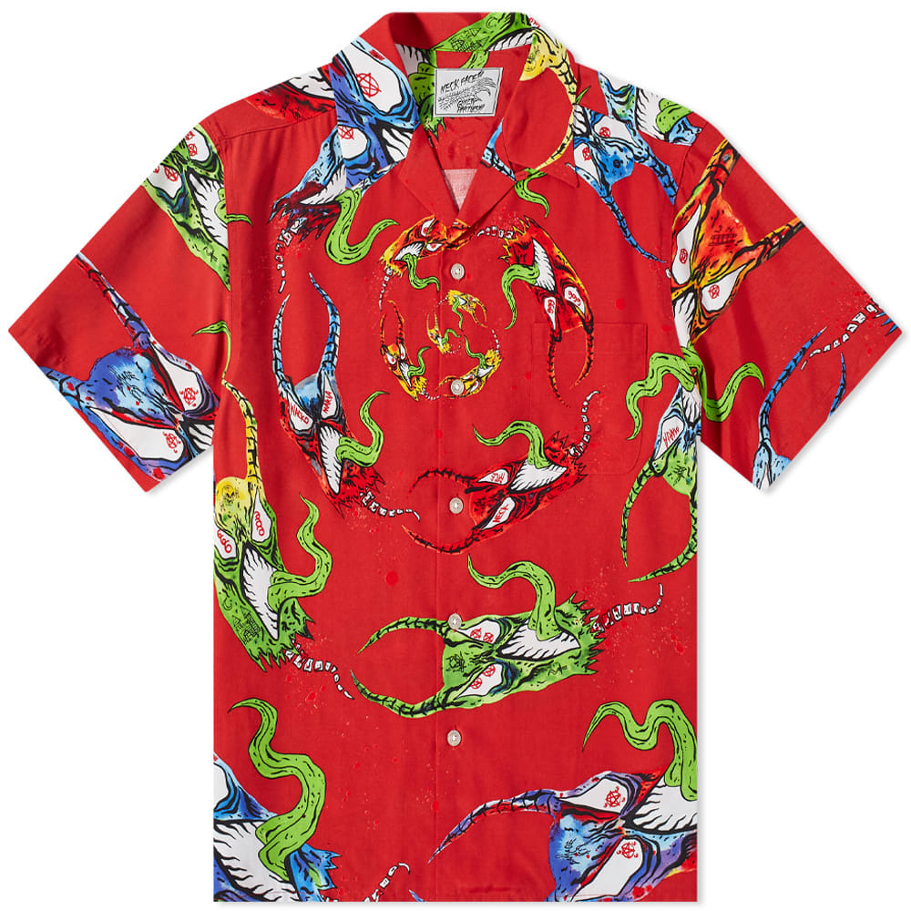 Wacko Maria x Neck Face Type-3 Anniversary Hawaiian Shirt Wacko Maria