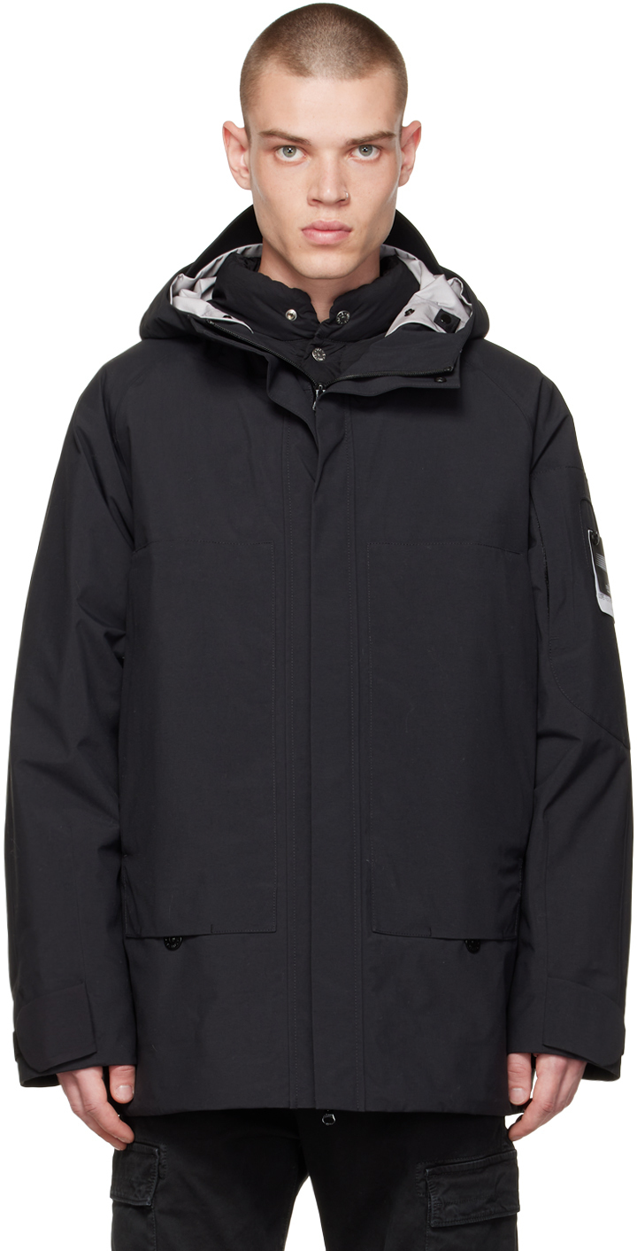 Stone Island Shadow Project Black Cocoon & Augmented Down Jacket Stone ...