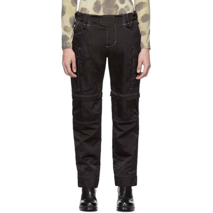 1017 ALYX 9SM Black Zip-Off Tactical Trousers