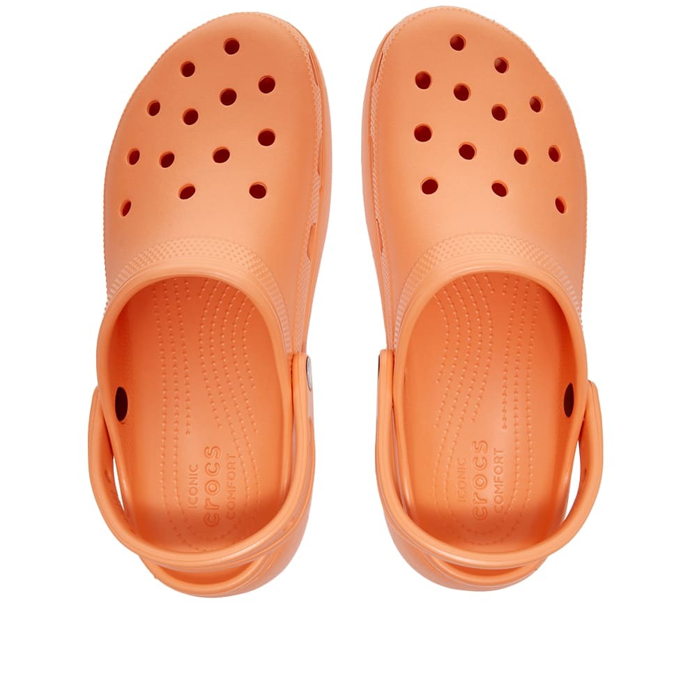 Crocs Women's Classic Platform Clog W in Papaya Crocs