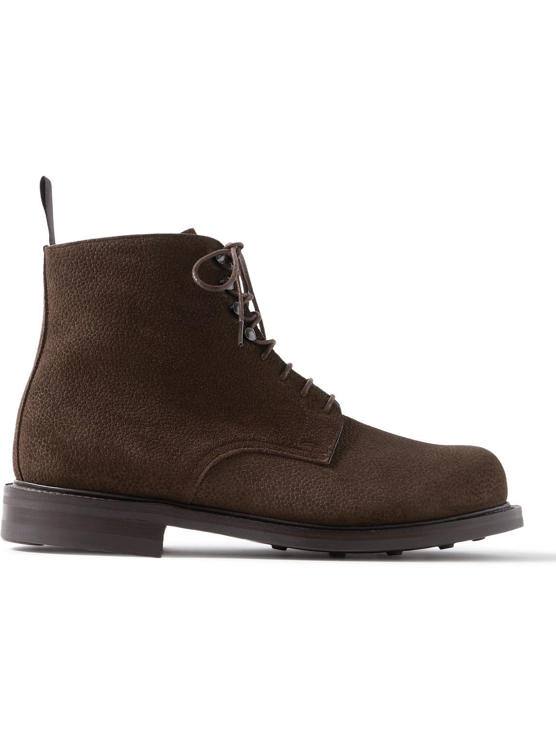 Cleverley Jacob FullGrain Suede Chukka Boots Brown Cleverley