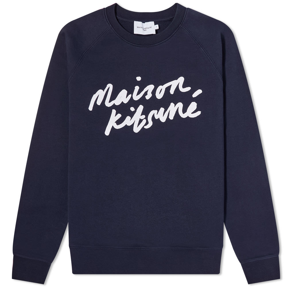 Maison Kitsuné Handwriting Adjusted Sweat Maison Kitsune