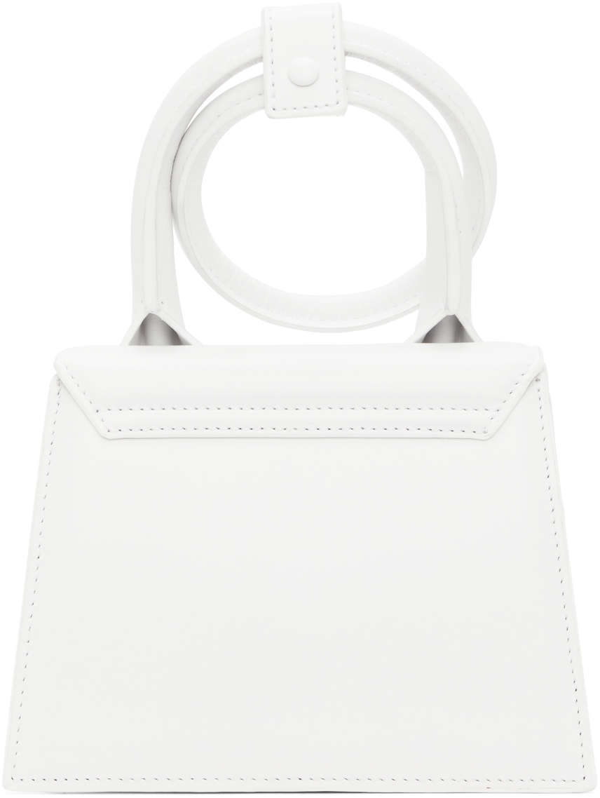 Jacquemus White La Montagne 'Le Chiquito Noeud' Bag Jacquemus