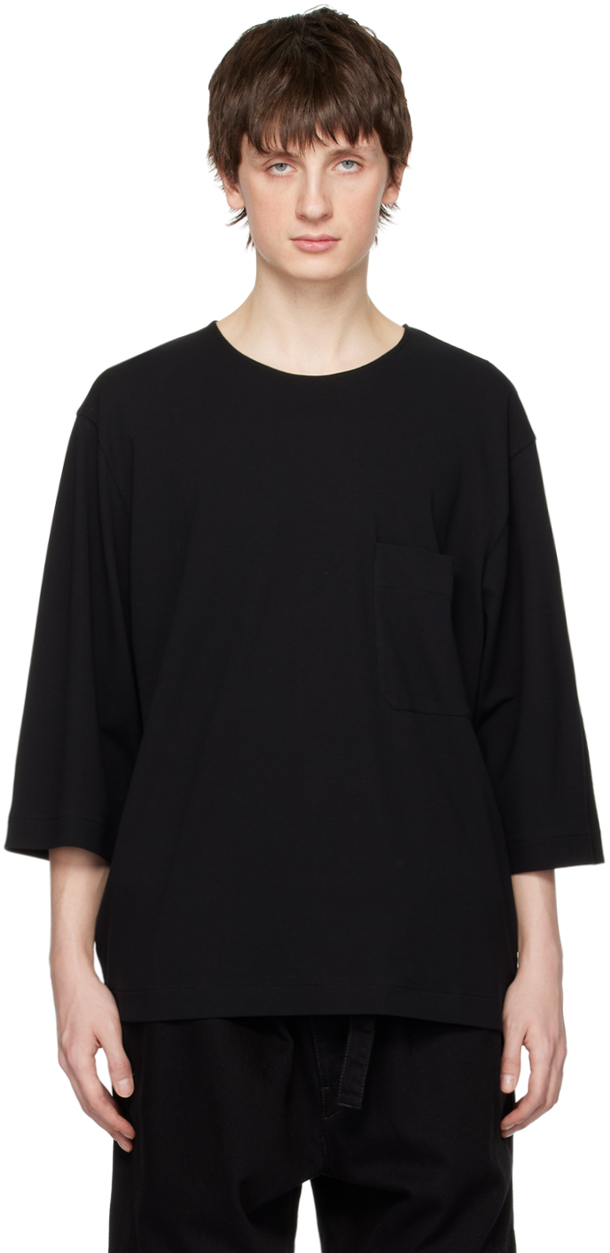 LEMAIRE Black Boxy T-Shirt Lemaire