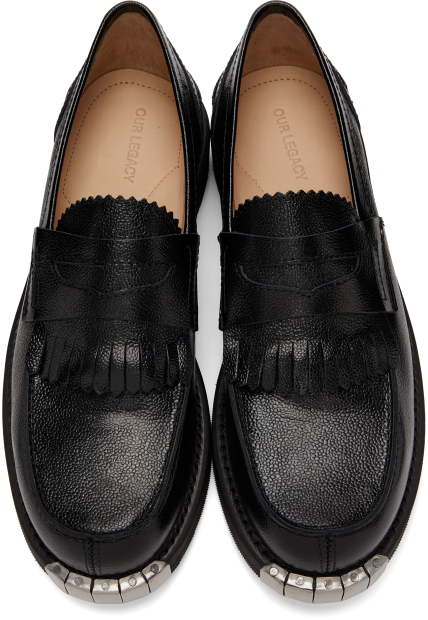 Our Legacy Black Army Loafers Our Legacy