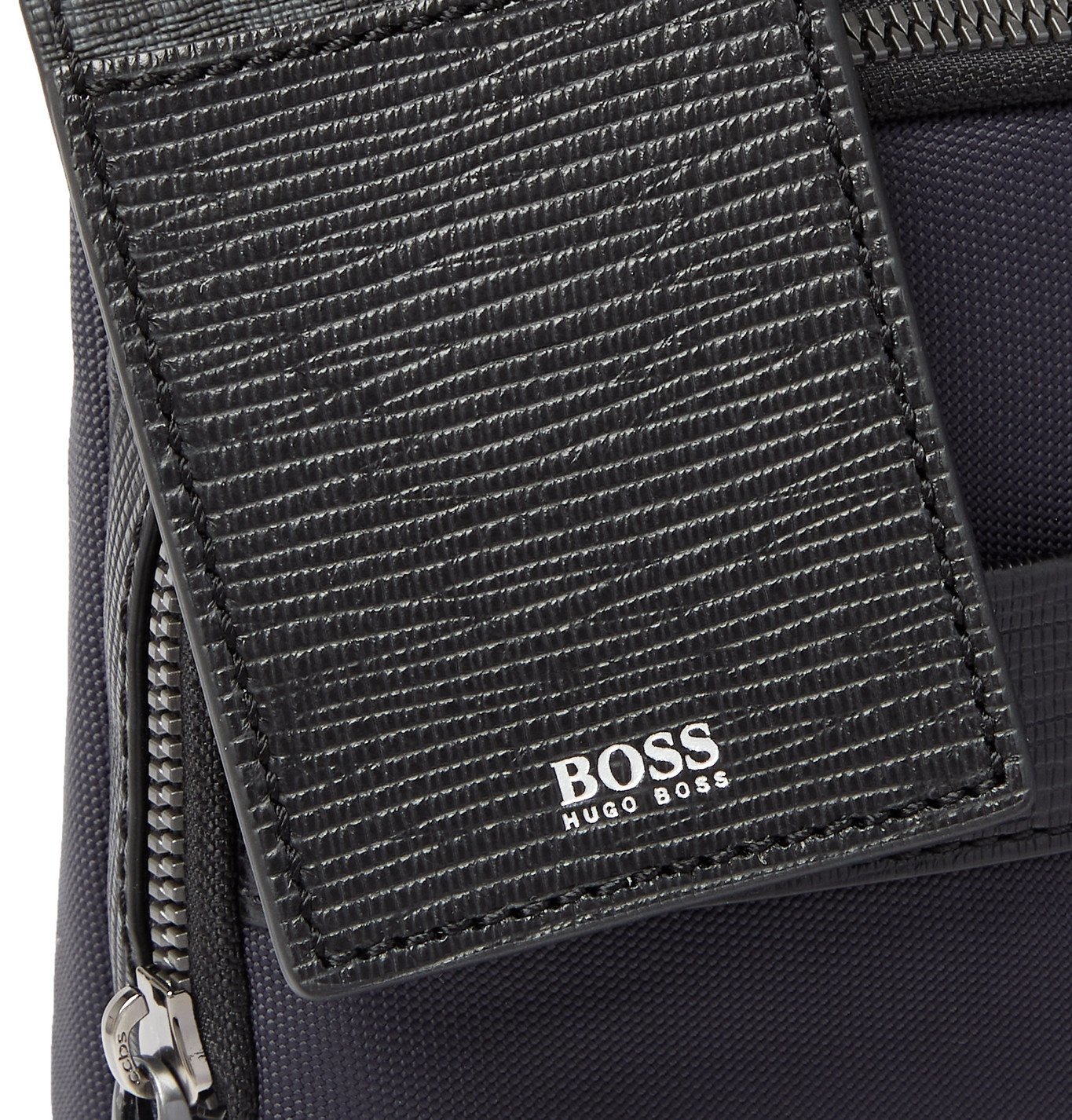 hugo boss messenger bag leather