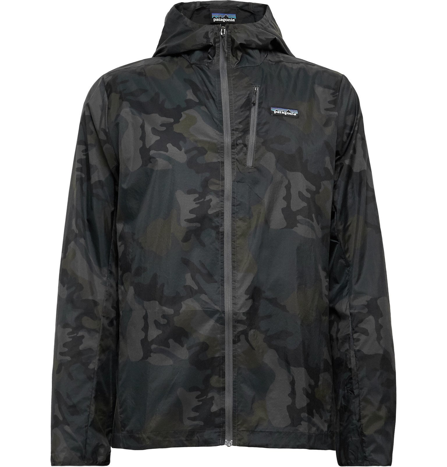 Patagonia - Houdini Packable Camouflage-Print Nylon-Ripstop Hooded 