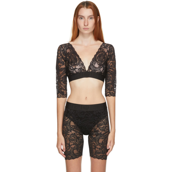 versace lace top