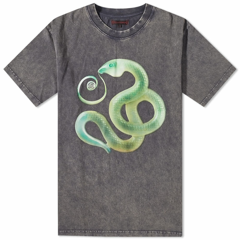 CLOT Snake Jade T-Shirt in Black CLOT