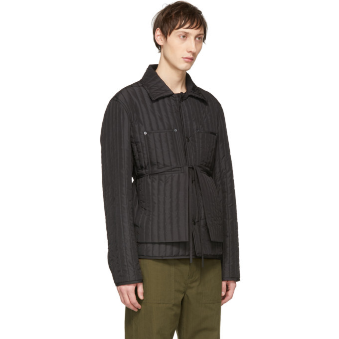 Craig Green Black Quilted Worker Jacket Craig Green