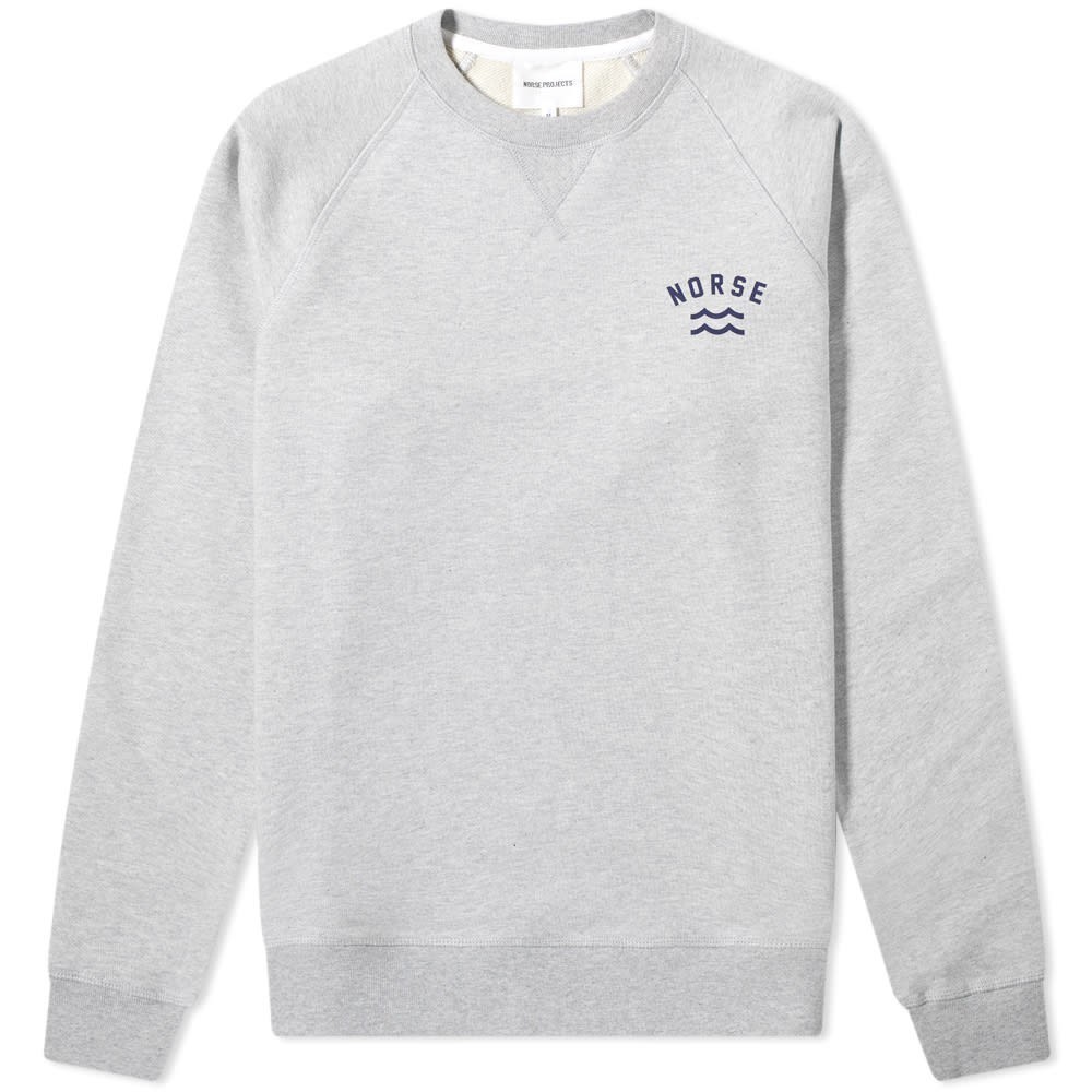 Norse Projects Ketel Ivy Wave Logo Sweat Norse Projects